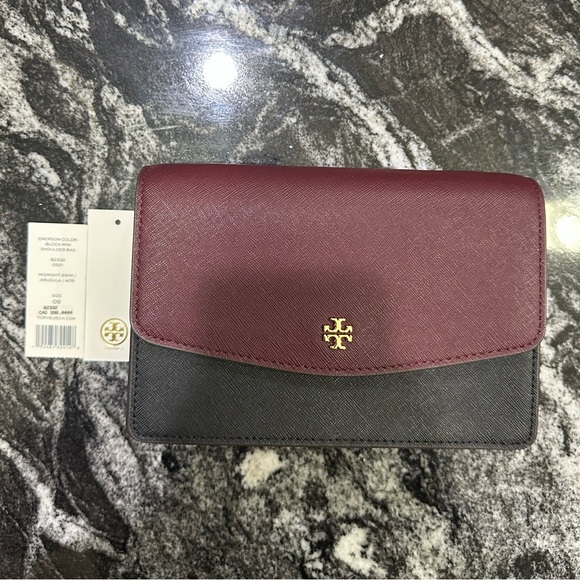 NEW Tory Burch Emerson Color-Block Mini Shoulder Bag - Picture 3 of 8